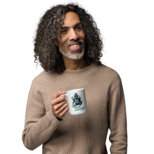 Alternative view of White glossy mug